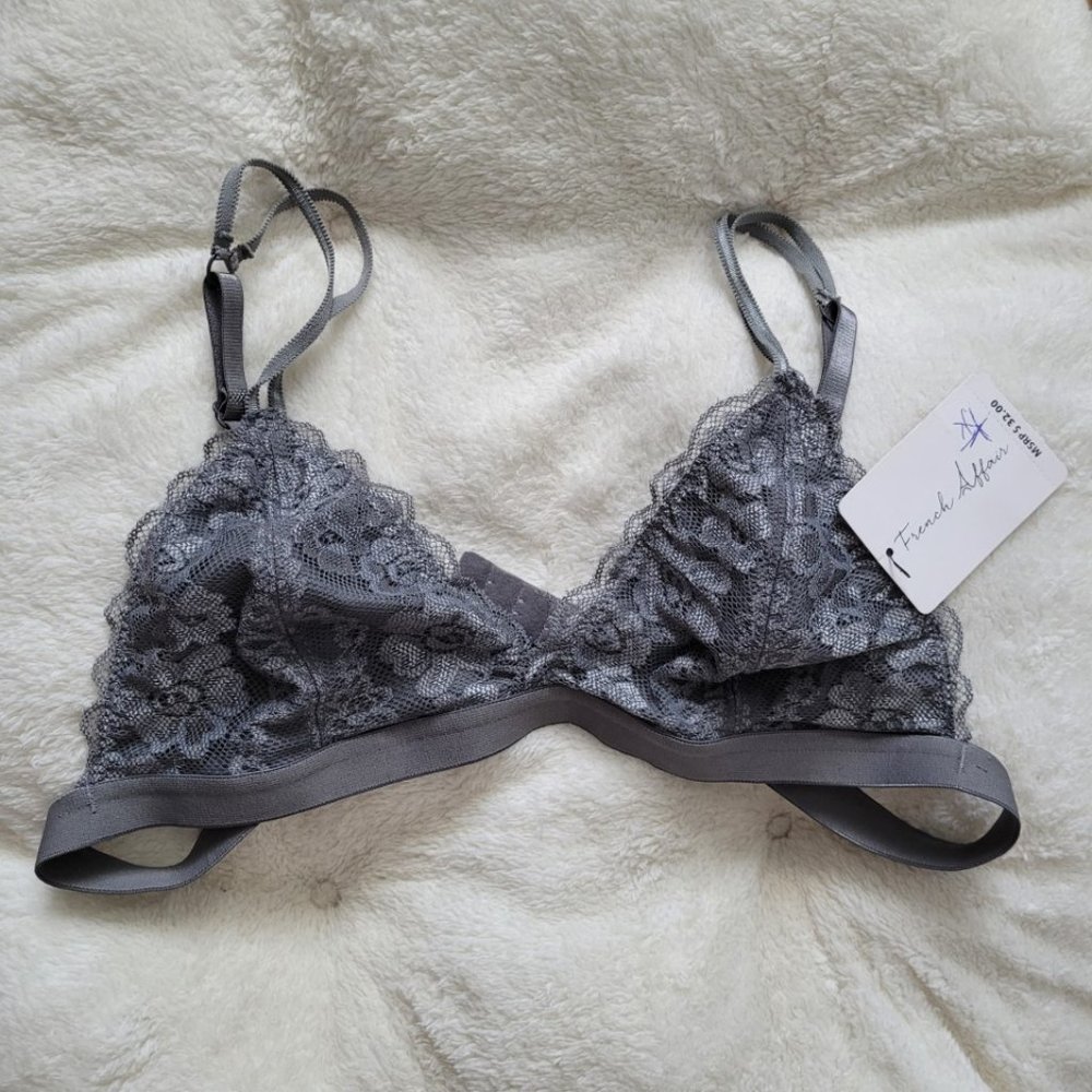 French Affair lace bralette size L
